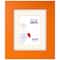 Frame USA Colori Large Orange Single Image Picture Frame with Mat